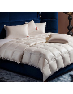 RETREAT DOWN Piumino d'oca tessuto raso pregiato