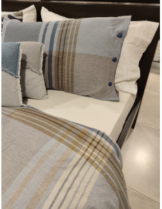 SERENA Parure Copripiumino cotone no stiro