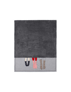 VICINI VICINI Plaid pile ricamo simpatico ricamo