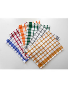 RENO Strofinacci 6 pezzi cotone tinto filo