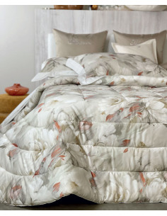 RANUNCOLO Trapunta matrimoniale invernale