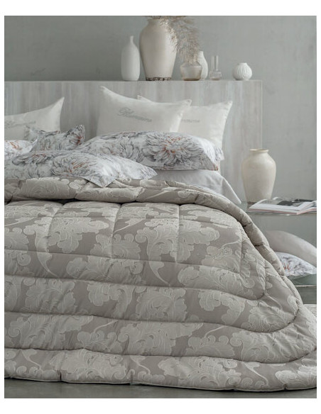 GEMMA Trapunta matrimoniale invernale tessuto jacquard