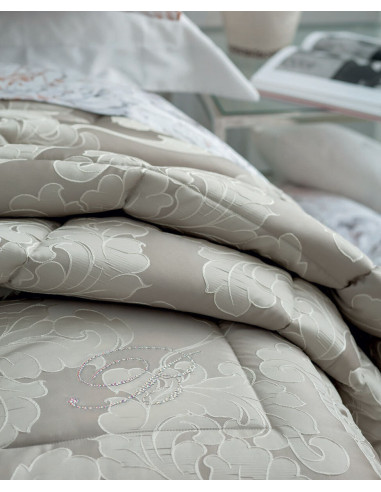 GEMMA Trapunta matrimoniale invernale tessuto jacquard