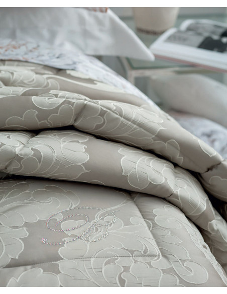 GEMMA Trapunta matrimoniale invernale tessuto jacquard