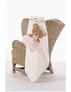 TUTU Plaid carrozzina pile ricamato