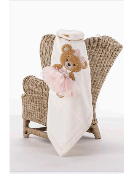 TUTU Plaid carrozzina pile ricamato