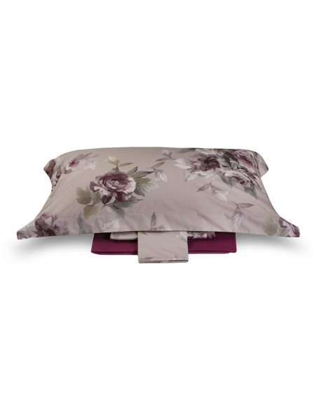 HILLARY Completo Lenzuola matrimoniale cotone