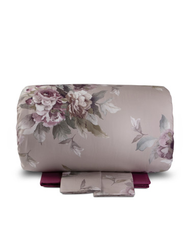 HILLARY Copripiumino matrimoniale cotone percalle