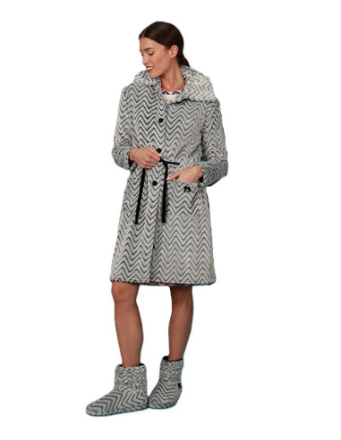 ROMINA Vestaglia donna micro pile invernale