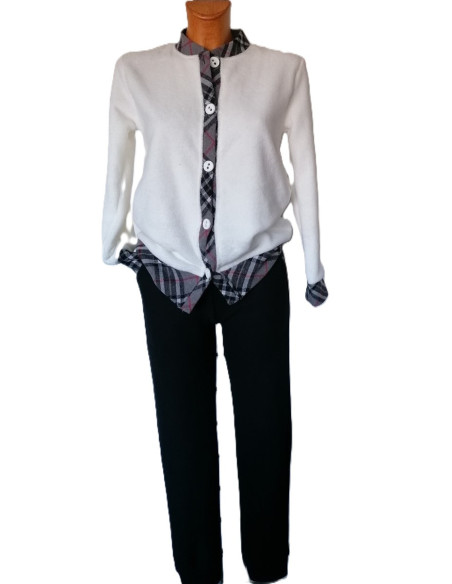 TUTA donna invernale pelliccetta soffice invernale