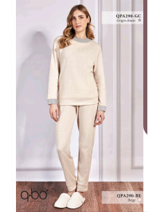 QPA290 Pigiama donna invernale