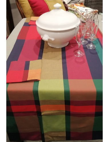 RUNNER 1381 rettangolare con tovaglioli