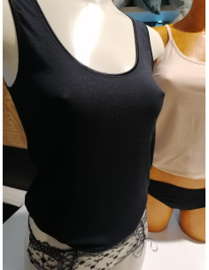 CANOTTIERA DONNA  spalla larga  morbido modal