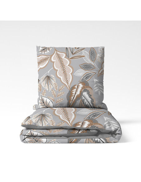 AMELIA Copripiumino piazza e mezza con federa  cotone percalle