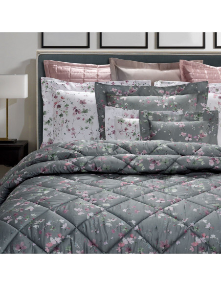 ALBACHIARA Trapuntino matrimoniale raso cotone