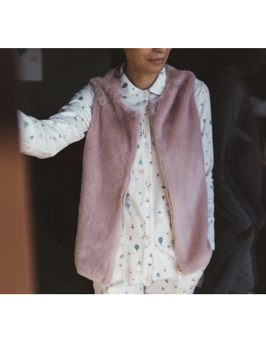 MAGNOLIA Completo Pigiama Donna con stampa alberelli stilizzati