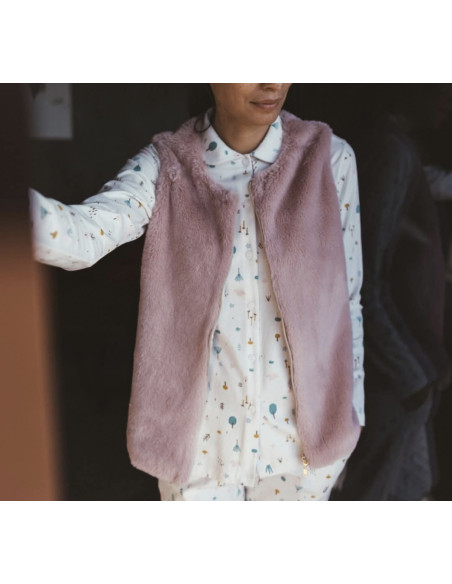 MAGNOLIA Completo Pigiama Donna con stampa alberelli stilizzati