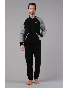 M/M Tuta uomo casa o tempo libero soffice caldo pile