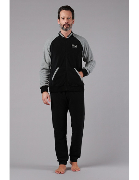 M/M Tuta uomo casa o tempo libero soffice caldo pile