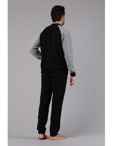 M/M Tuta uomo casa o tempo libero soffice caldo pile