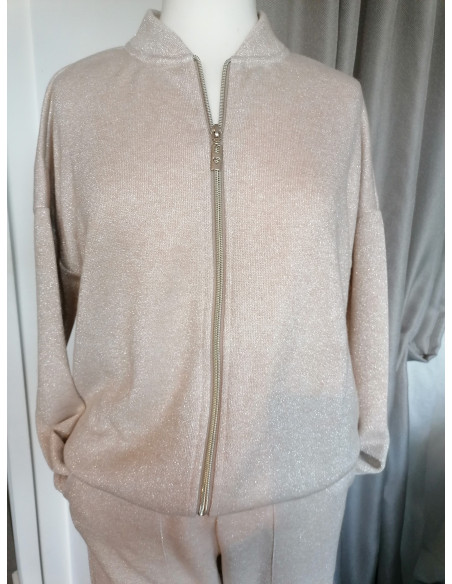 LUREX 6M94864 Tuta donna maglia jersy viscosa