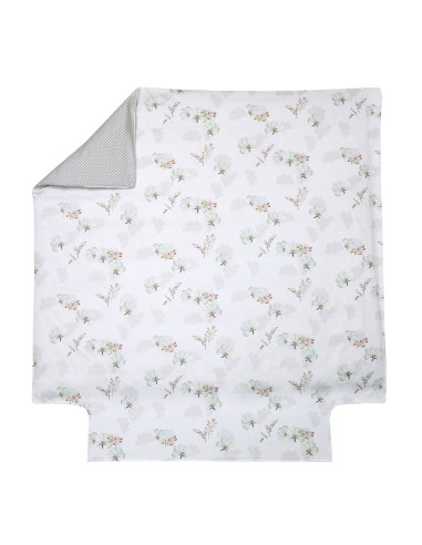 DELICATESSE PERLE Copripiumino matrimoniale raso sateen 120 fili