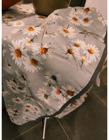 MARGARiTAS Tovaglia cotone panama stampa margherite