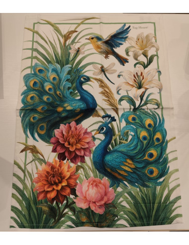 PITTORESCO Canovaccio cotone panama stampa digitale alta definizione