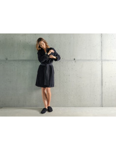 SPENCER ROBE Accappatoio elegante donna ricamo lurex 2