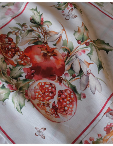 MELOGRANO Coppia Canovaccii lino