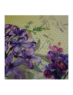 LIMONE GLICINE Coppia Canovacci Puro Lino 2