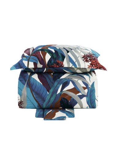 BALI Copripiumino matrimoniale raso cotone 300 tc