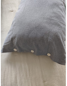 ISEA Copripiumino matrimoniale cotone tinto filo 2