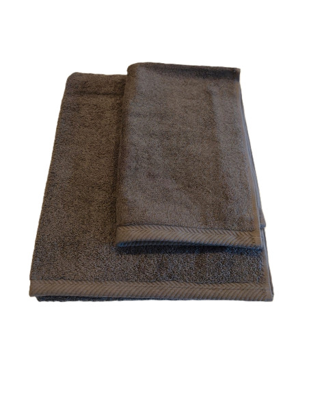 DEA Coppia Asciugamani spugna morbidi assorbenti