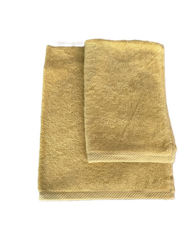 DEA Coppia Asciugamani spugna morbidi assorbenti