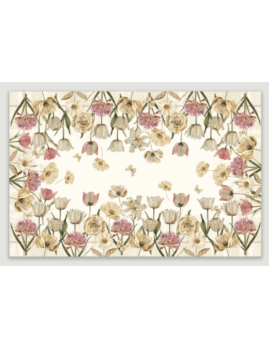 PAPER Tovaglia da 8 stampa digitale su cotone panama