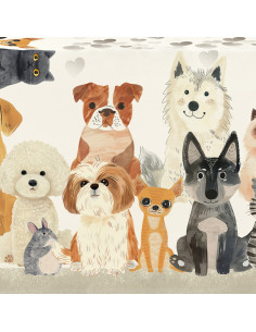 AMICI Tovaglia cotone panama stampa digitale 2