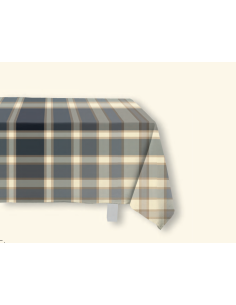 TOVAGLIA 1433 Tovaglia da 16 posti cotone tinto filo