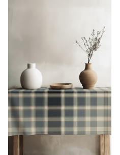 TOVAGLIA 1433 Tovaglia da 16 posti cotone tinto filo 2