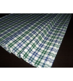 TARTAN Tessuto scozzese cotone pettinato tinto in filo