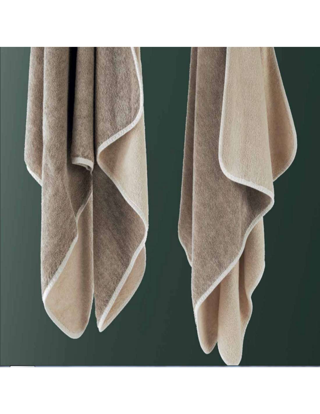Asciugamani Spugna LINO-cotone egiziano Alta Qualità ABYSS & HABIDECOR