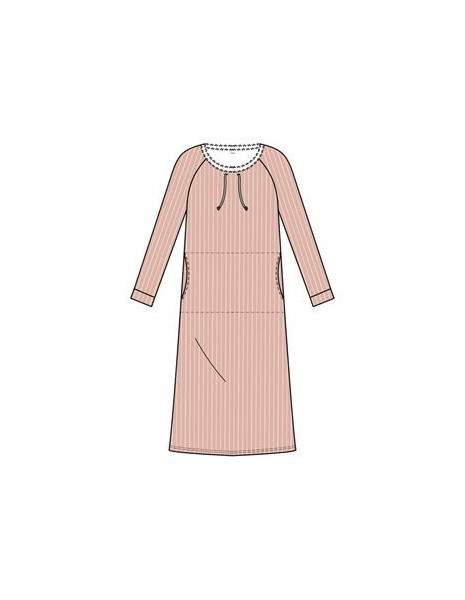 FUORI TUTTO CANAT -40% Camicia notte donna tessuto viscosa termoregolatrice