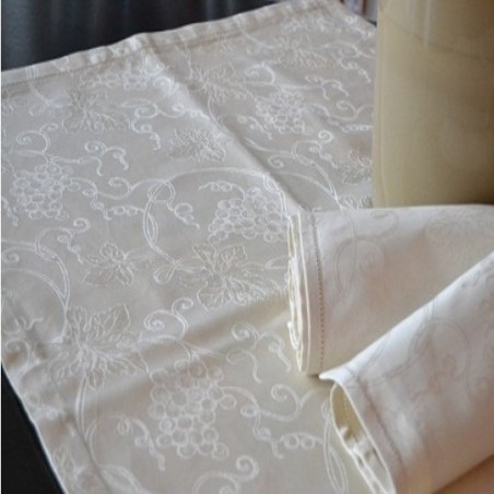 SIGNORIA FIRENZE - GREVE Tovaglia Jacquard da 12 con tovaglioli