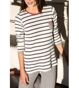 Offerta Pigiama CANAT  Pigiama donna cotone maglina jersy