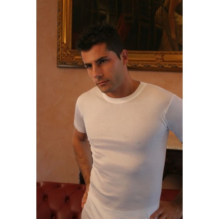 MASSIMO  offerta Maglia girocollo T-schirt M/M 2 pezzi 4 colori BRANDI