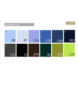 Offerta BOSSI COLOR  Coppia federe 2 volani cotone percalle 2
