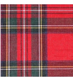 TOVAGLIA 335 Tartan Puro cotone tinto filo varie misure 2