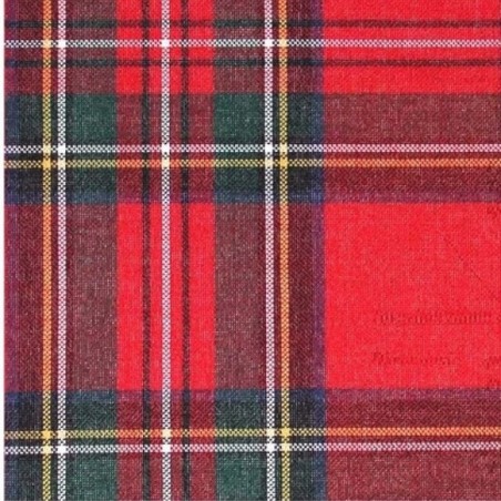 TOVAGLIA 335 Tartan Puro cotone tinto filo varie misure