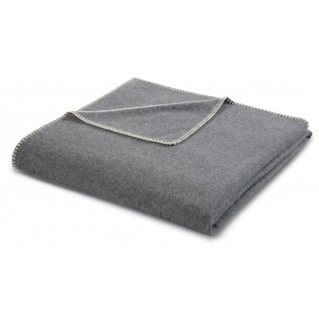 WOHNDECKE Coperta Plaid pura lana ecologica