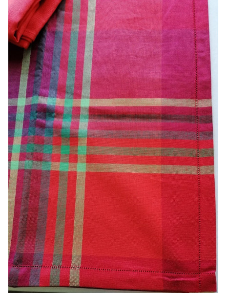 BOSSI Tovaglia Quadrata cotone tinto filo